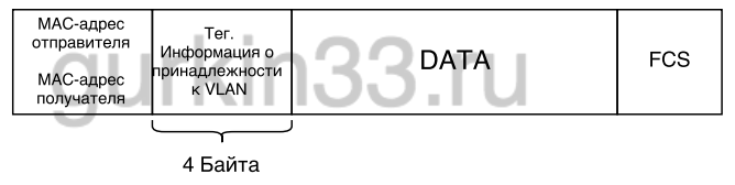 Рисунок 4.5 Теггированный фрейм